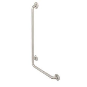 G56JBR19 Maniglione Di Sicurezza A "L" Inox Satinato 890X490 Dx PONTE GIULIO