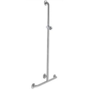 G56JBS16 Sostegno Con Montante Centrale Inox Satinato 550X1264Mm PONTE GIULIO