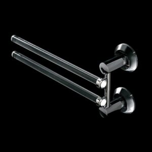 L119-C Porta salviette doppio orientabile in plexiglass LUCE TL BATH - immagine 1