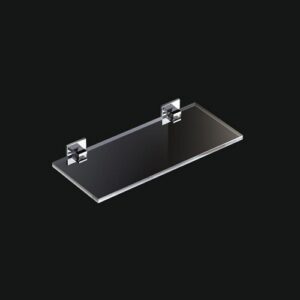 M510-C Mensola piccola in ottone cromato e plexiglass MOOD TL BATH