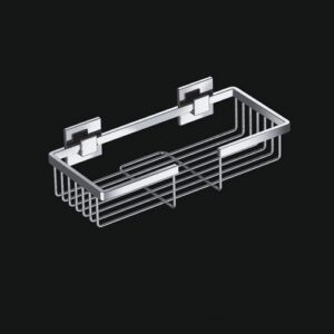 M520-C Mensola rettangolare portaoggetti estraibile cromata MOOD TL BATH
