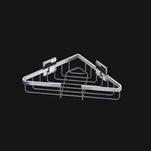 M530-C Mensola triangolare portaoggetti angolare estraibile cromata MOOD TL BATH