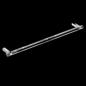 V409-C Porta salviette 60cm in plexiglass cromata VANITY TL BATH - immagine 1