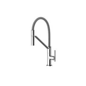 0715-PCC0 Miscelatore lavello con bocca girevole 360° doccia estraibile 2 getti GATTONI - immagine 1