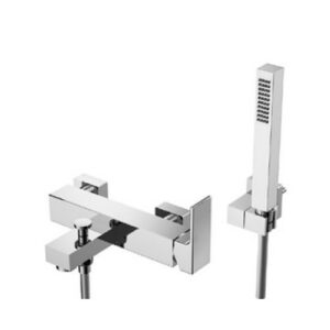 2500-25C0 Miscelatore esterno vasca con doccia duplex KUBIK GATTONI
