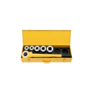 520063 Filiera a cricco eva Set NPT 3/8 - 1 1/4'' REMS