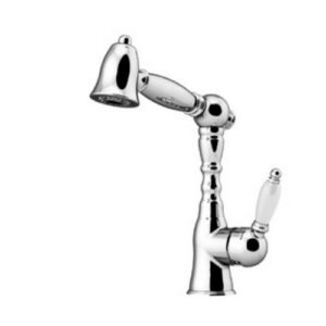 6013465C0 Monocomando lavello con bocca girevole 100° doccia estraibile 2 getti GATTONI