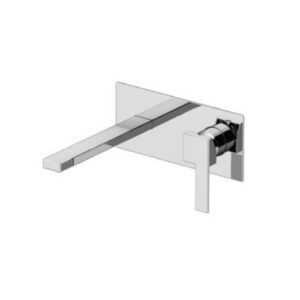 8535-85C0 Miscelatore lavabo a muro con scatola GBOX SC070 COLOR CUBE GATTONI