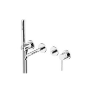 9105-91C0 Miscelatore incasso vasca 2 vie con deviatore e scatola CIRCLE TWO GATTONI - immagine 1