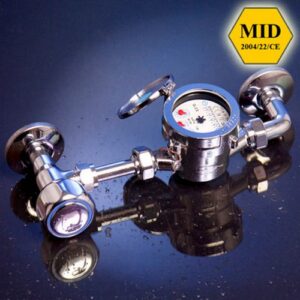 C31BC35DD101 Contatore d'acqua in esecuzione speciale per arredo interni domus cromato CBRF/20 GIOANOLA