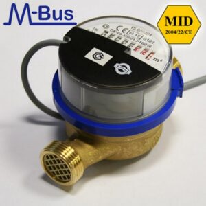 S12MS98CB001 Contatore per acqua sanitaria con modulo M-Bus via cavo USC-8/15 MB GIOANOLA