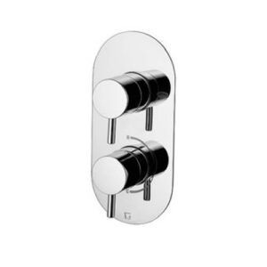 TS991-22C0 Miscelatore termostatico incasso doccia con deviatore CIRCLE ONE GATTONI
